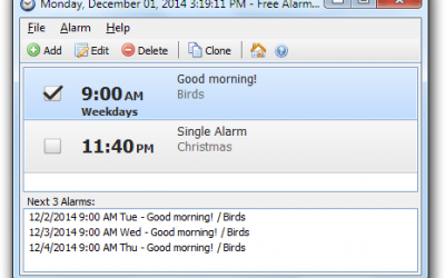 Alarme fácil no computador